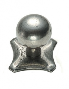 Finesse Ball - Genuine Pewter Cabinet Knob